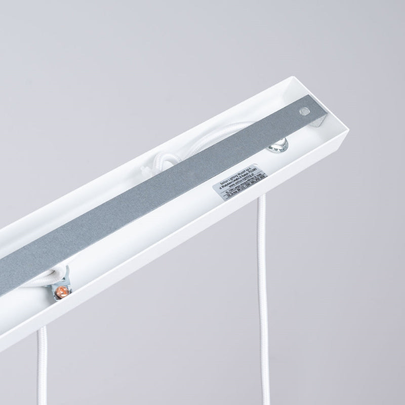 Suspension Prisme Moderne 3L blanc