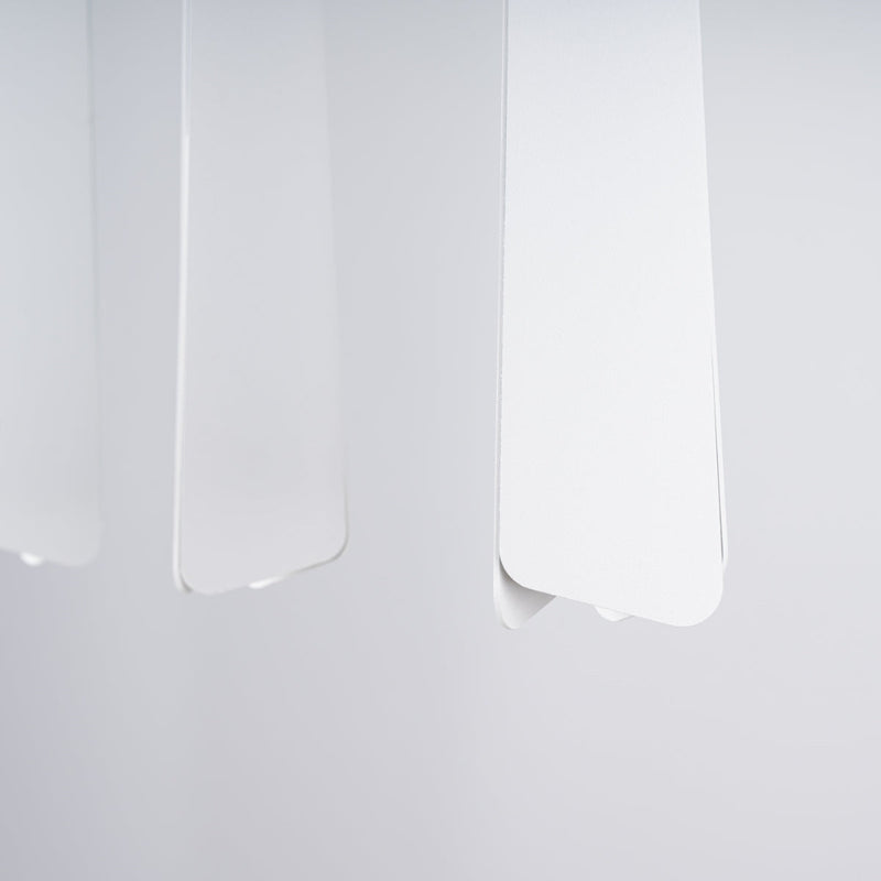 Suspension Prisme Moderne 3L blanc