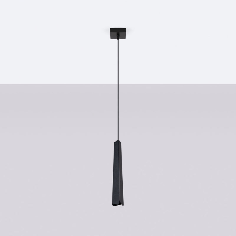 Suspension Prisme Moderne 1 noir