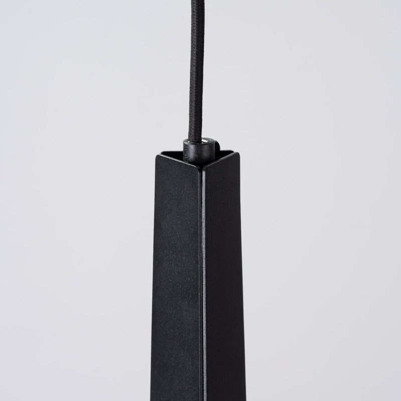 Suspension Prisme Moderne 1 noir