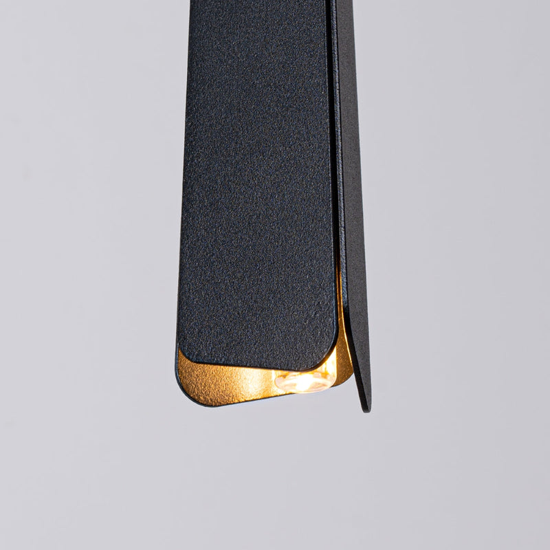 Suspension Prisme Moderne 3P noir