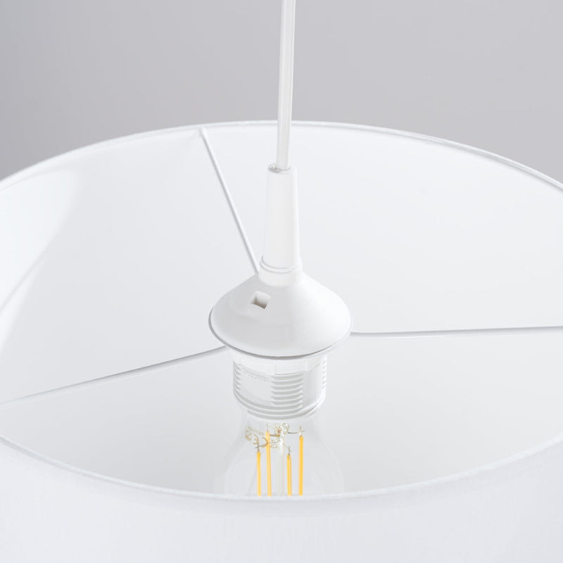 Suspension Loft Cylindrique 30 blanc