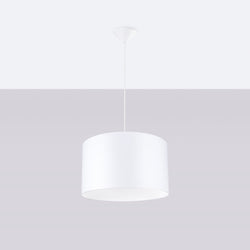 Suspension Loft Cylindrique 40 blanc