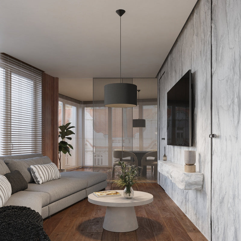 Suspension Loft Cylindrique 30 noir
