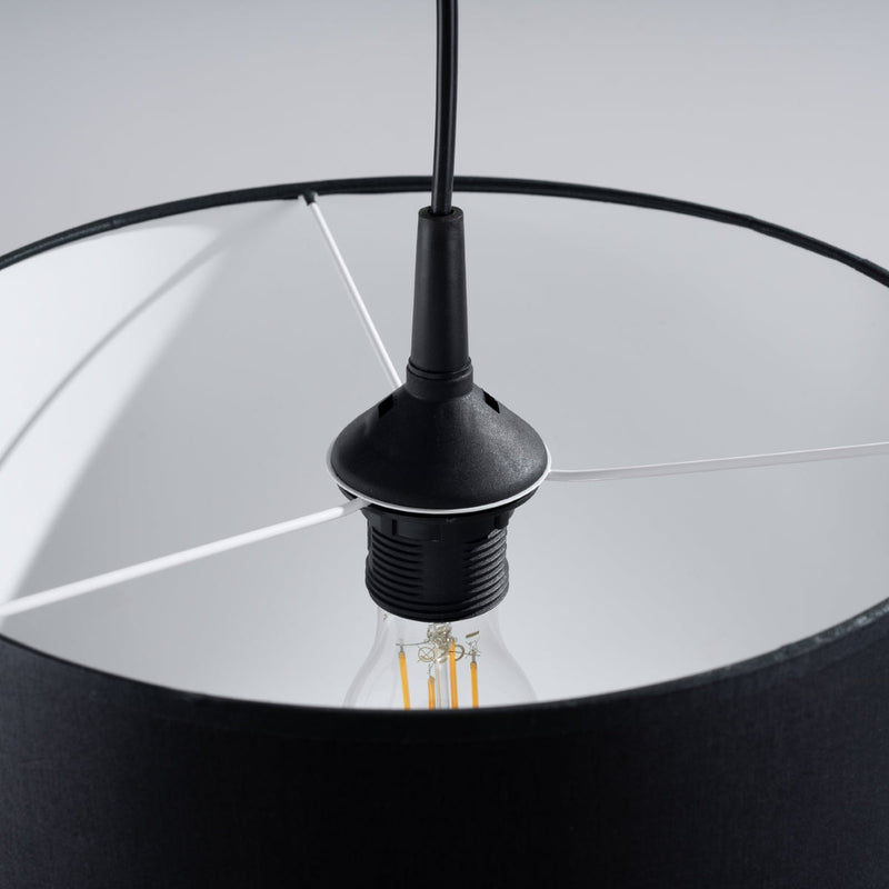 Suspension Loft Cylindrique 30 noir