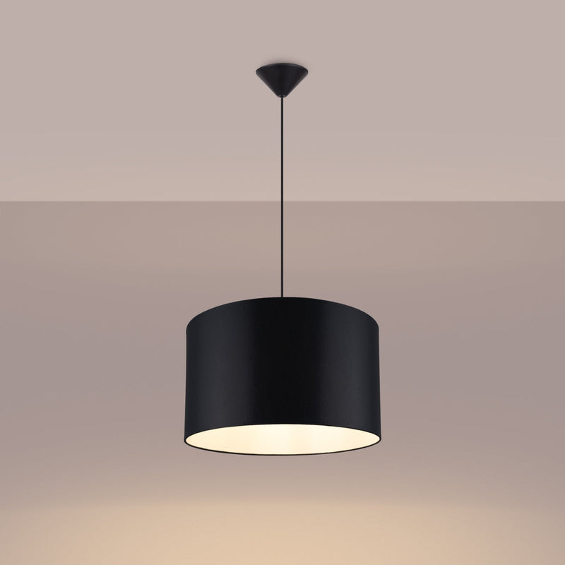Suspension Loft Cylindrique 40 noir