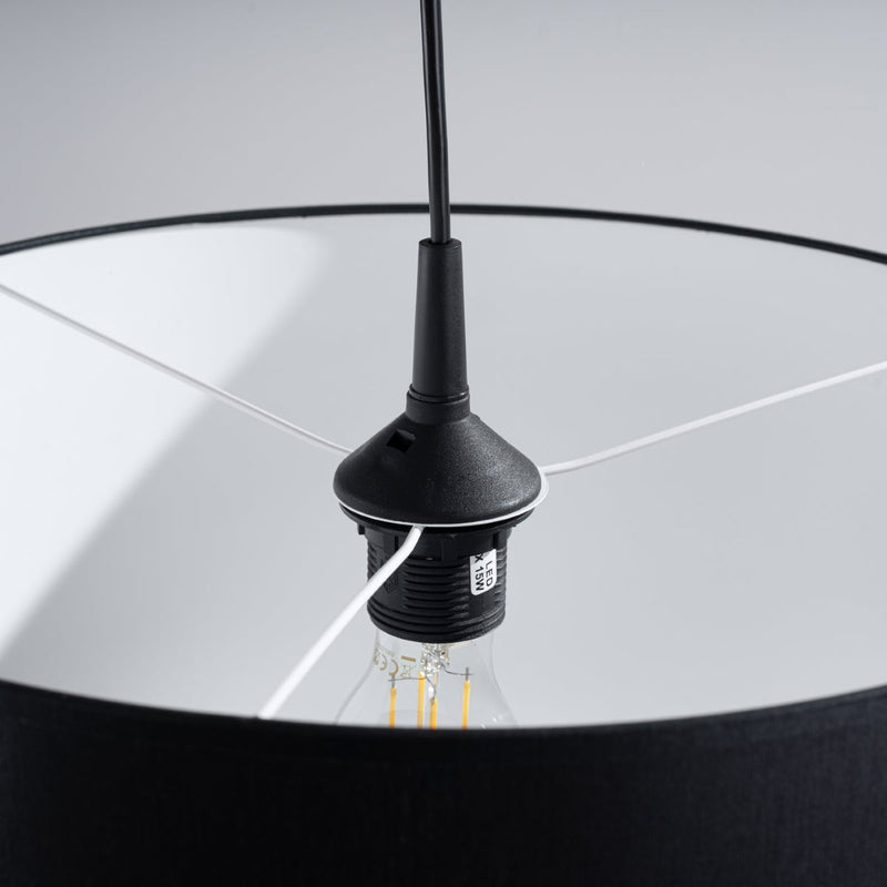 Suspension Loft Cylindrique 40 noir
