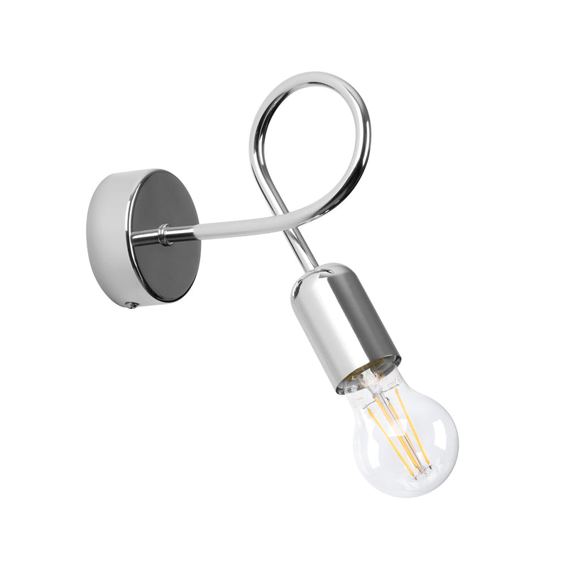 Applique Loop Moderne chrome