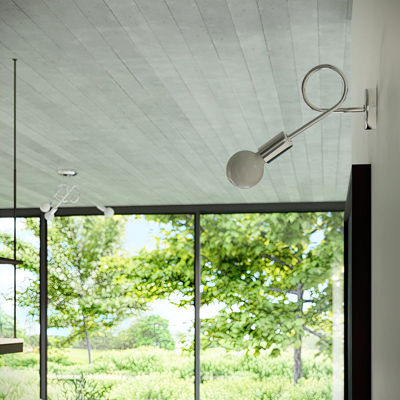 Applique Loop Moderne chrome