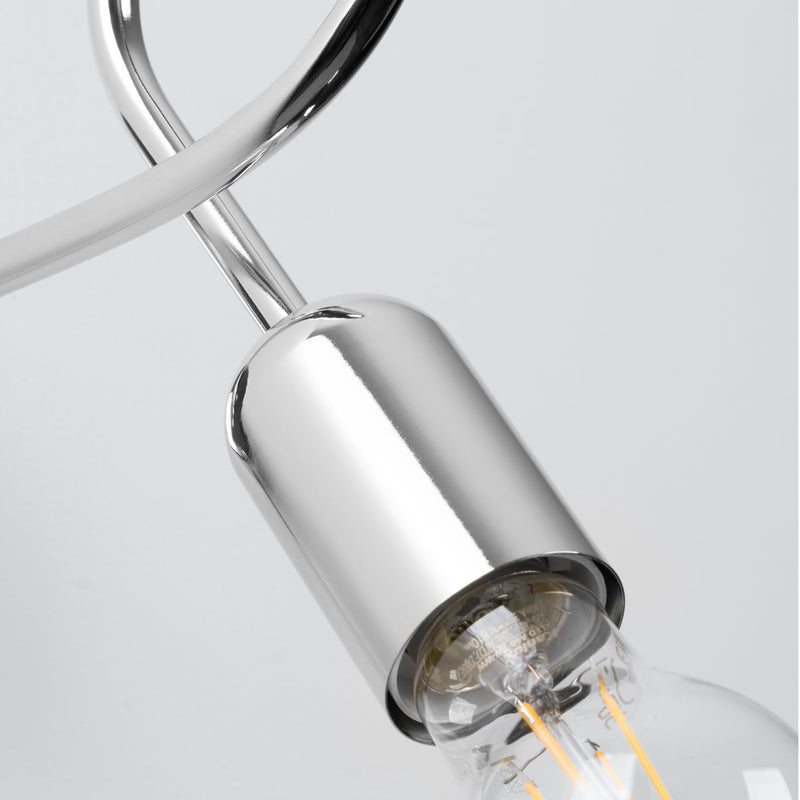 Applique Loop Moderne chrome