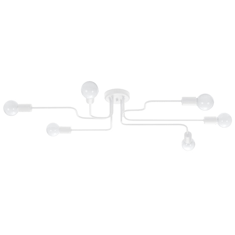 Lustre Design Flex 6 blanc