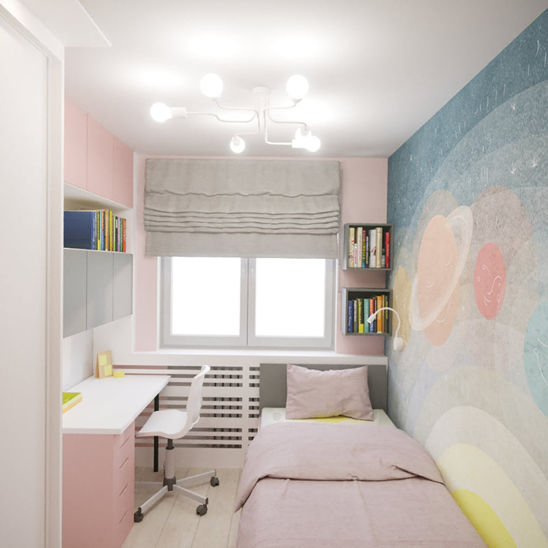 Lustre Design Flex 6 blanc