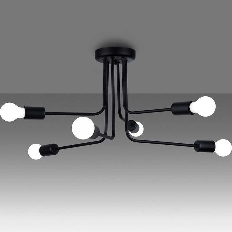Lustre Lumea 6 noir