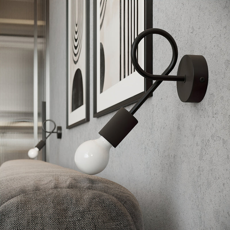 Applique Twist Moderne noir
