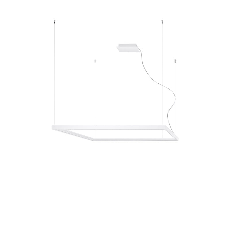 Lustre Carré Pure L blanc 3000K