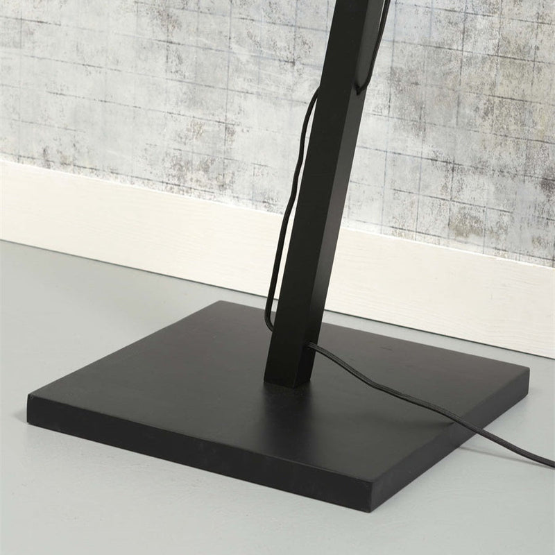 Lampadaire Cango Bambou Noir 150 cm