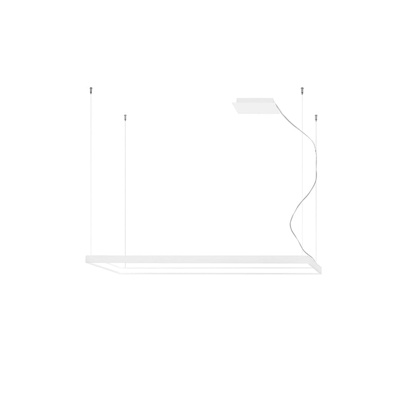 Lustre Rectangle Pure L blanc 3000K