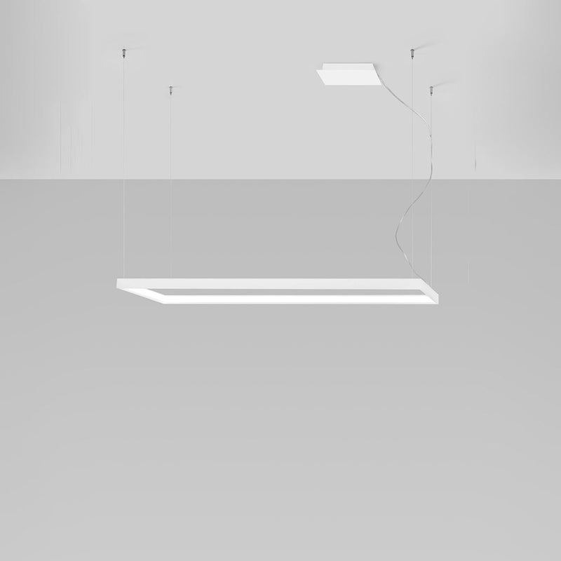 Lustre Rectangle Pure L blanc 3000K