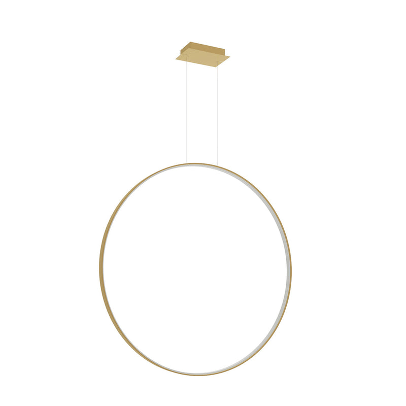 Lampe pendante Anneau Solis 110 doré LED 4000K