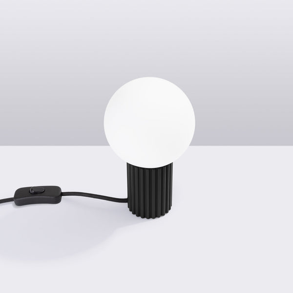 Lampe à Poser Halo Noire
