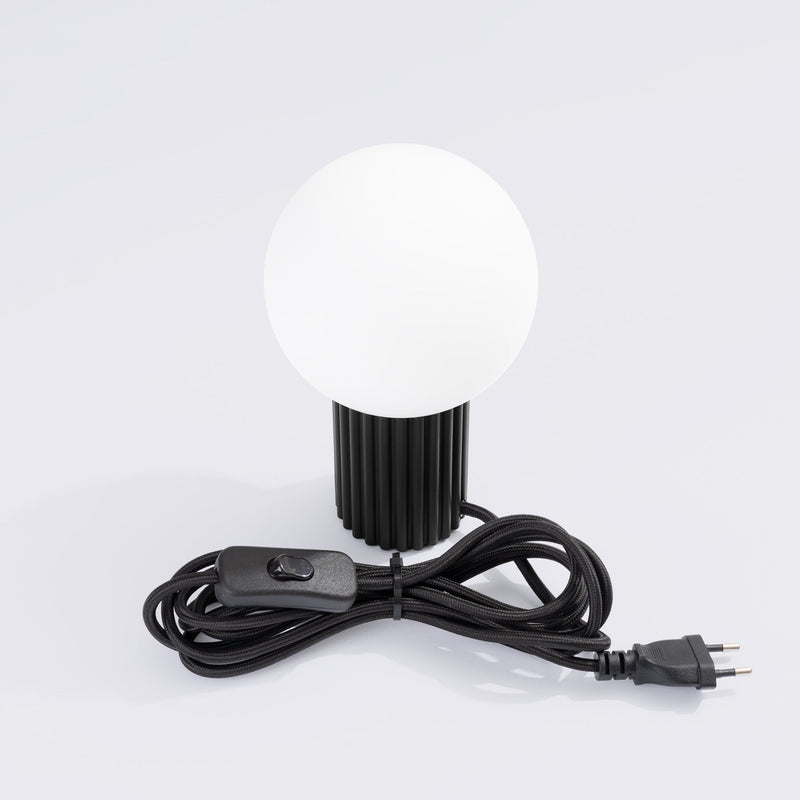 Lampe à Poser Halo Noire