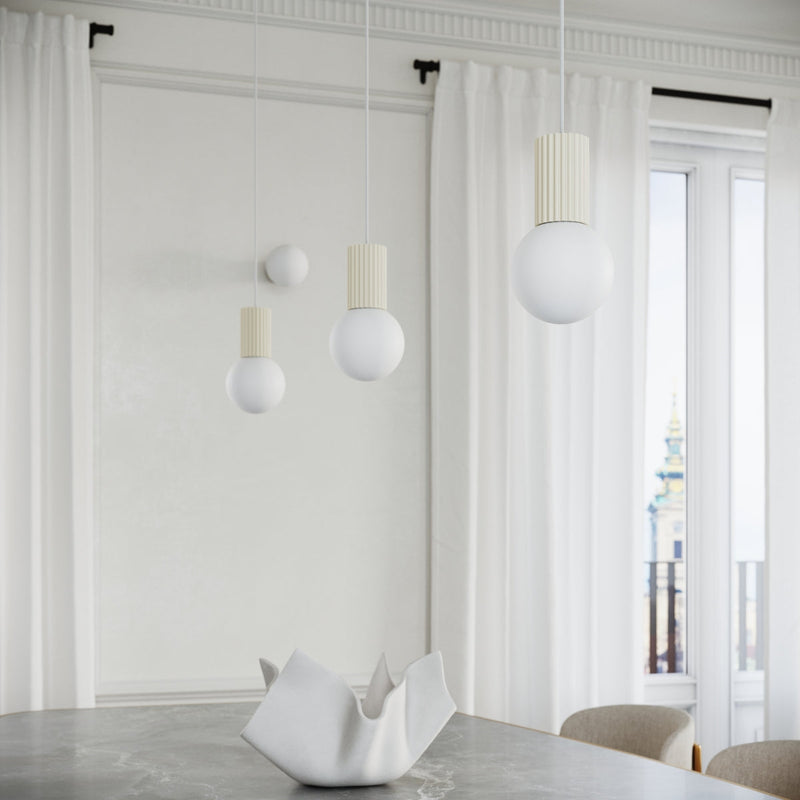 Lampe à Poser Halo Beige