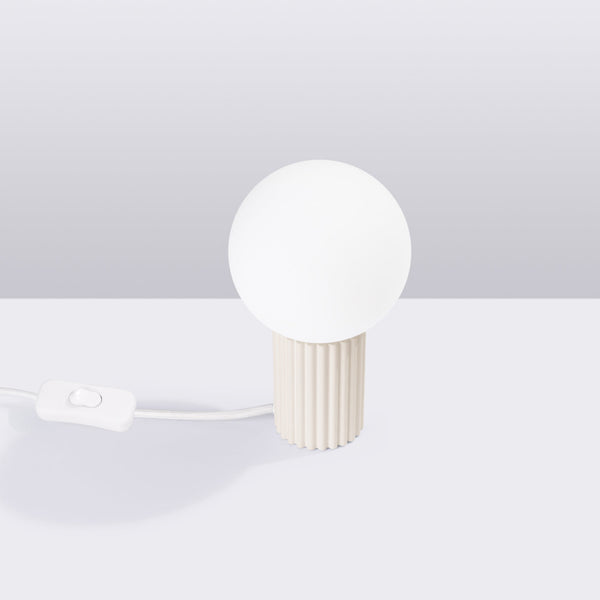 Lampe à Poser Halo Beige