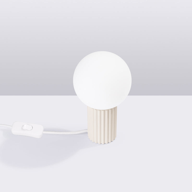 Lampe à Poser Halo Beige