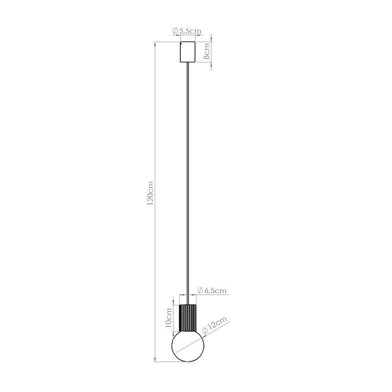 Suspension Halo 1 Vert Olive