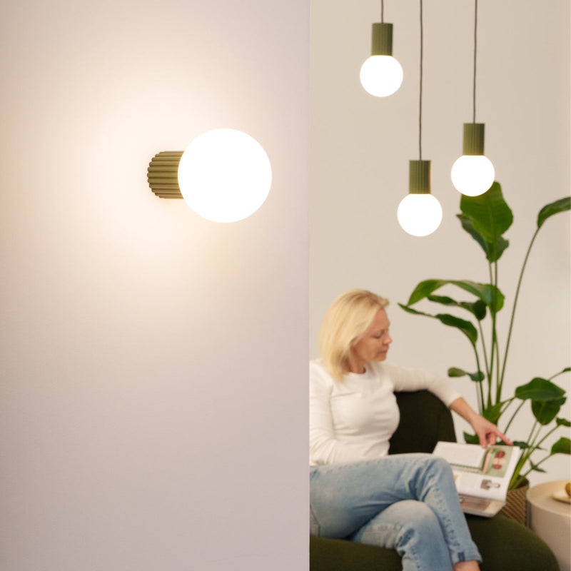 Suspension Halo 1 Vert Olive