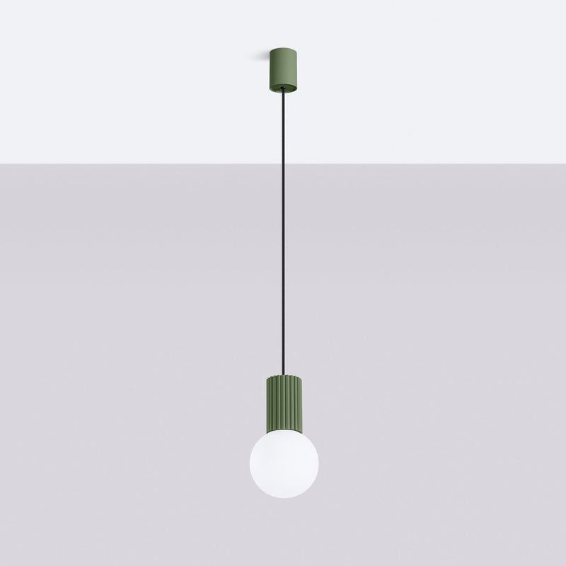 Suspension Halo 1 Vert Olive