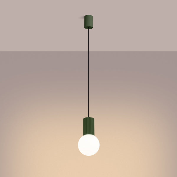 Suspension Halo 1 Vert Olive