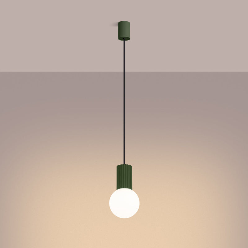 Suspension Halo 1 Vert Olive