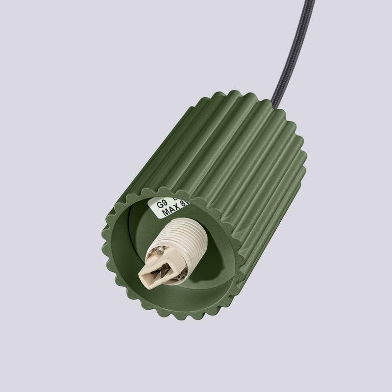 Suspension Halo 1 Vert Olive