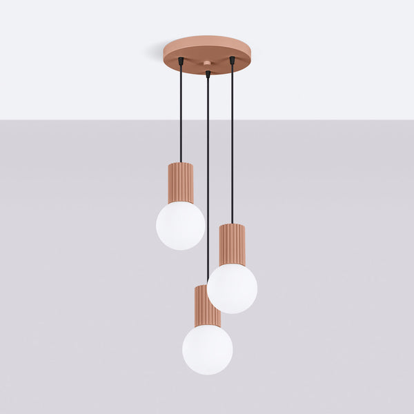 Suspension Halo 3P Moka