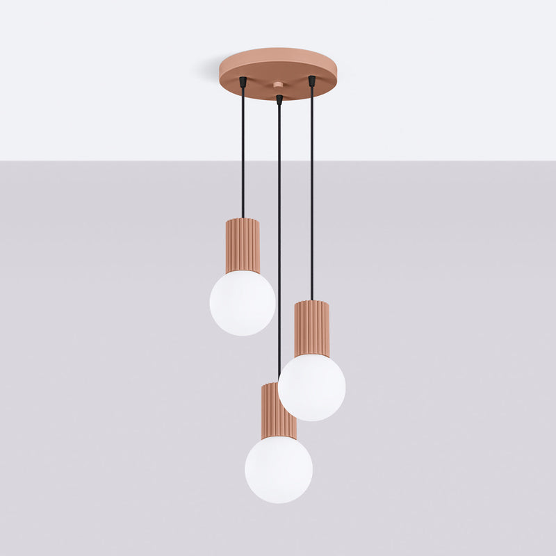 Suspension Halo 3P Moka