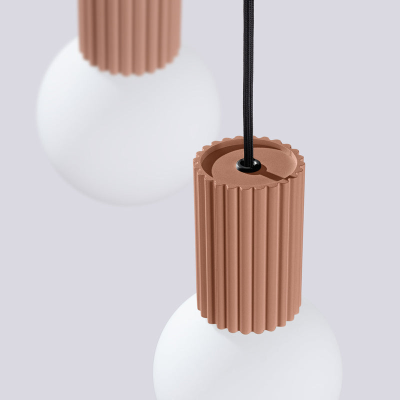 Suspension Halo 3P Moka
