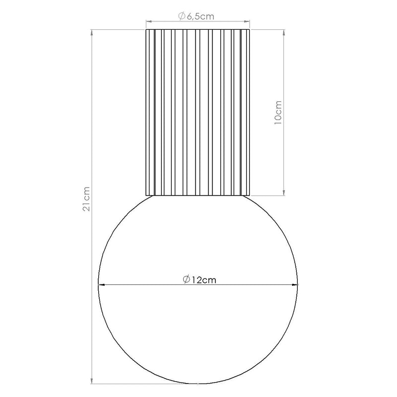 Plafonnier Halo pêche IP44