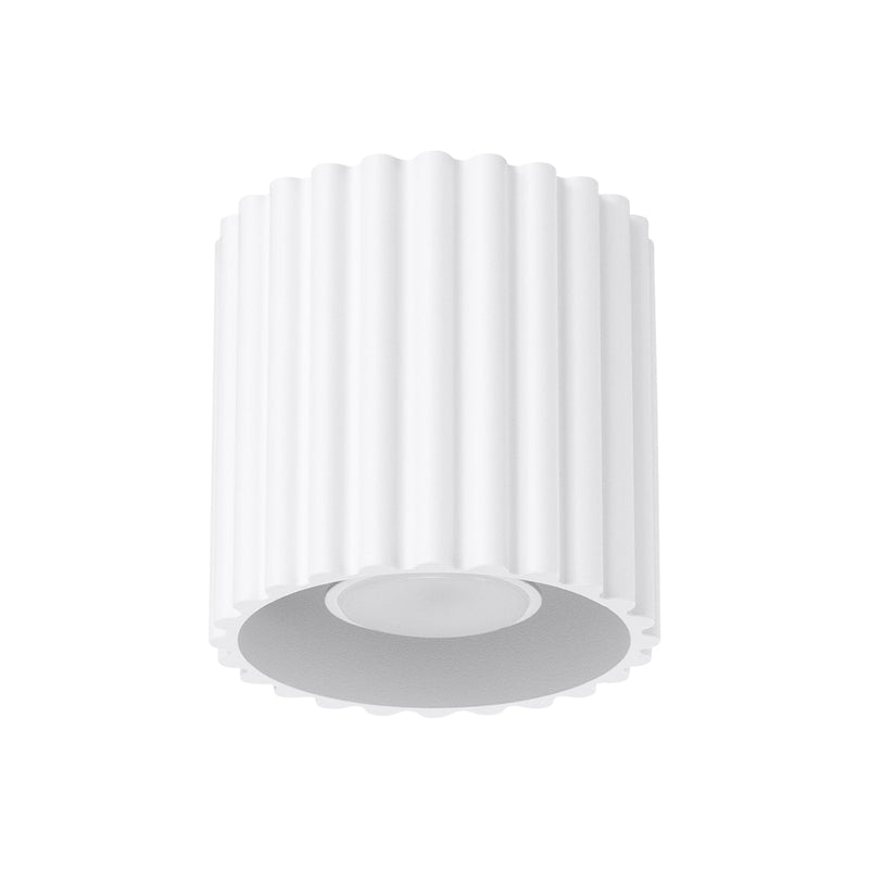 Plafonnier AURA 1 blanc GU10