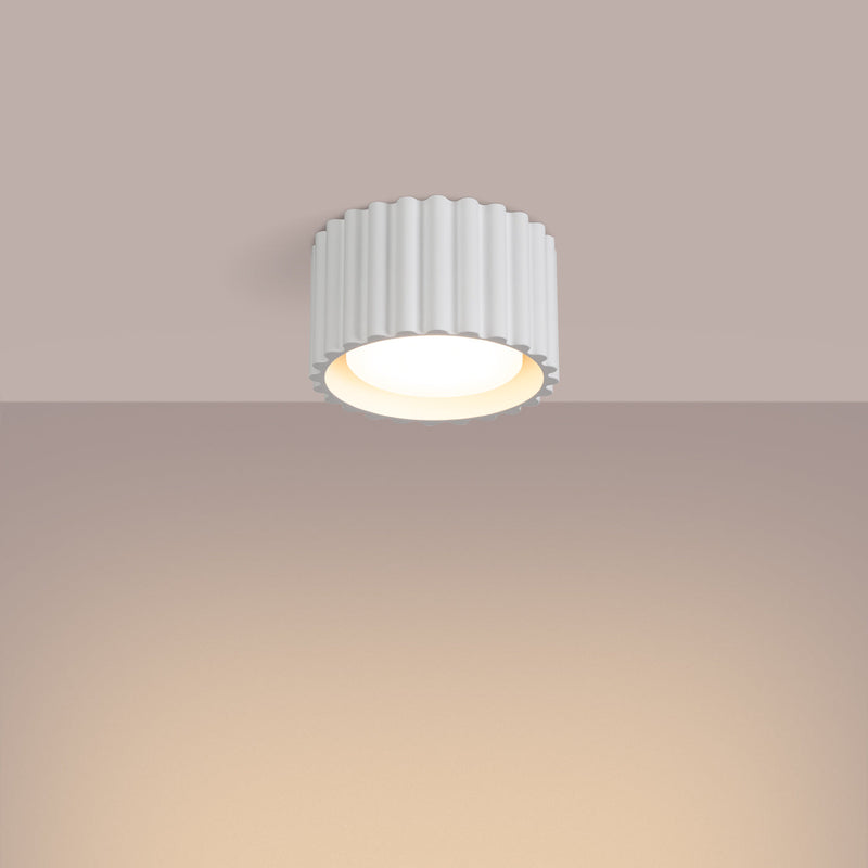 Plafonnier AURA 1 blanc Gx53