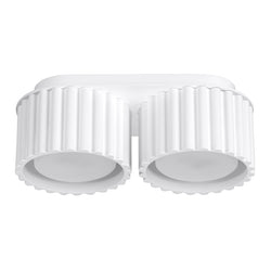 Plafonnier AURA 2 blanc Gx53
