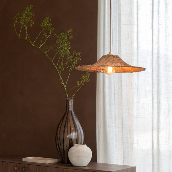 Suspension Cancun Rotin Naturel