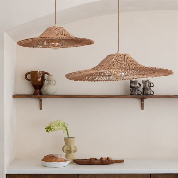 Suspension Cancun Rotin Naturel
