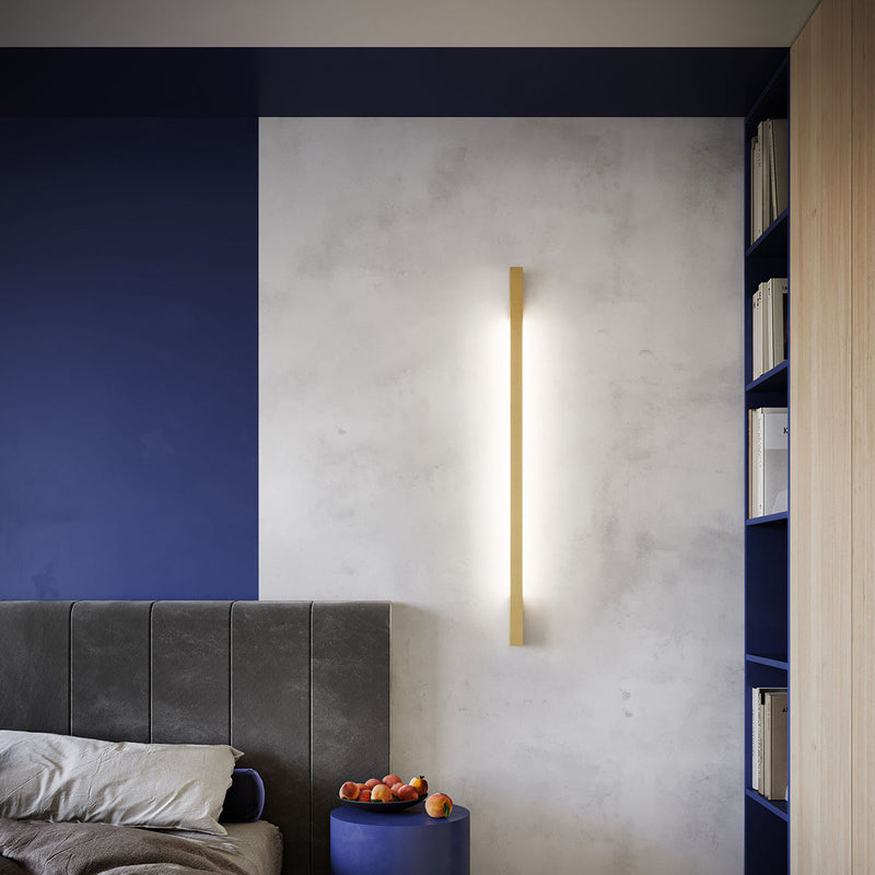 Applique Barre Contemporaine M doré 4000K