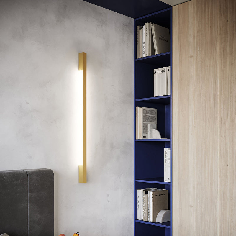 Applique Barre Contemporaine M doré 4000K