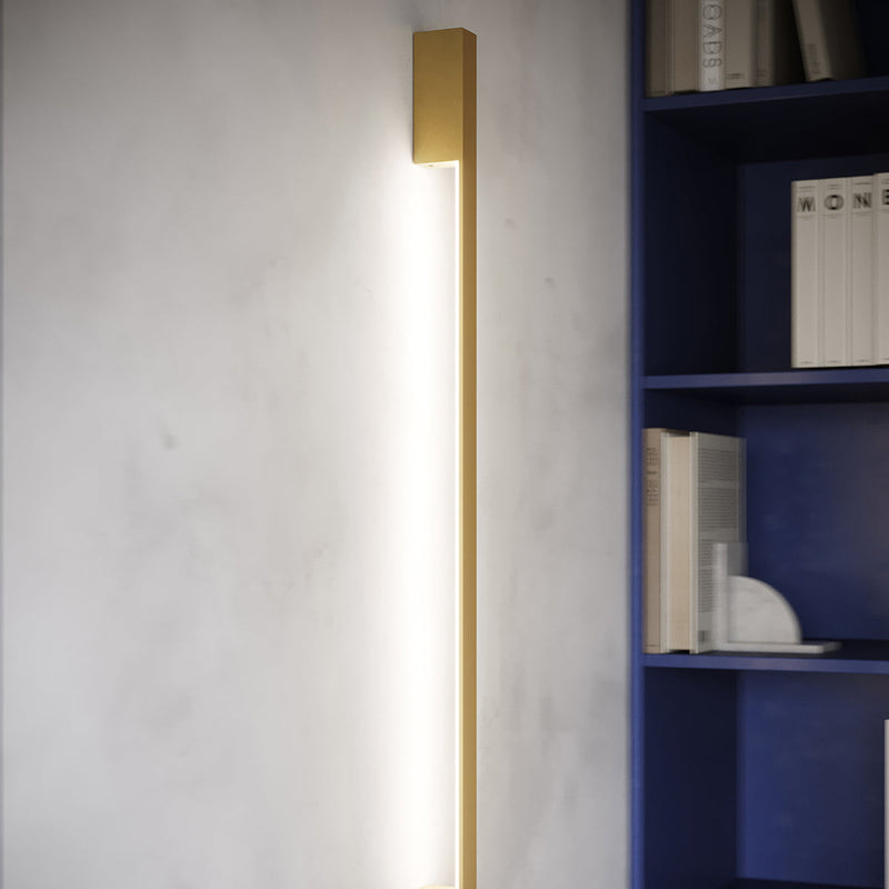 Applique Barre Contemporaine M doré 4000K