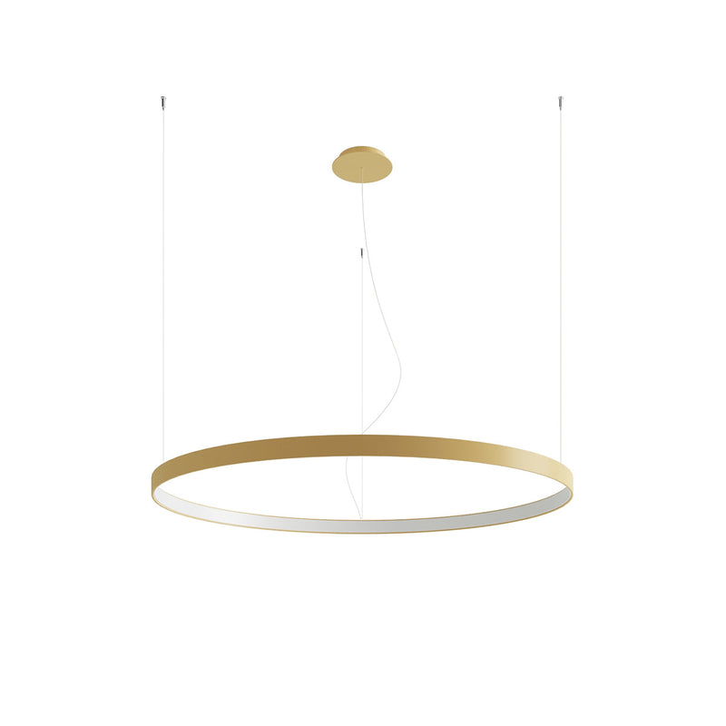 Lustre Anneau Solis 110 doré LED 3000K