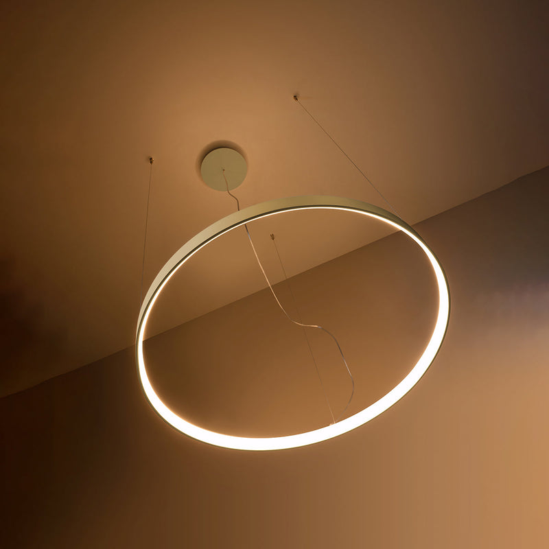 Lustre Anneau Solis 110 doré LED 3000K