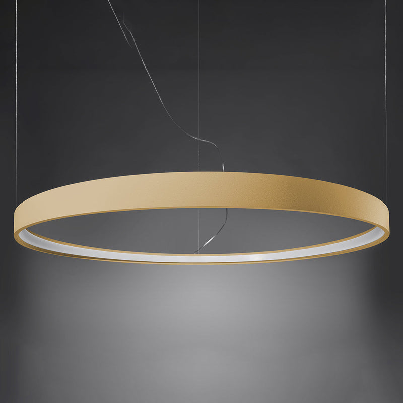 Lustre Anneau Solis 110 doré LED 4000K