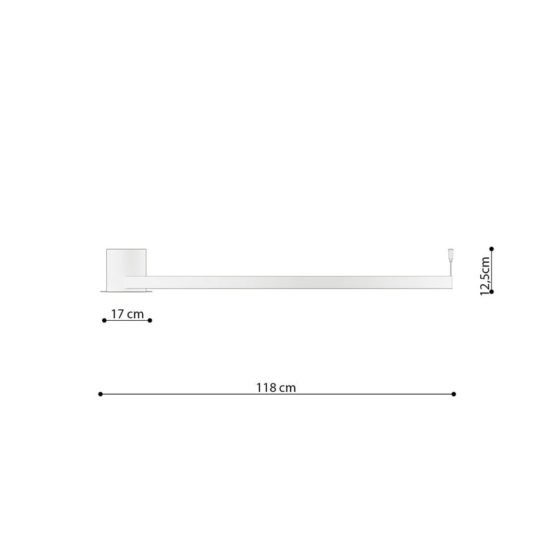 Plafonnier Anneau Solis 110 doré LED 3000K